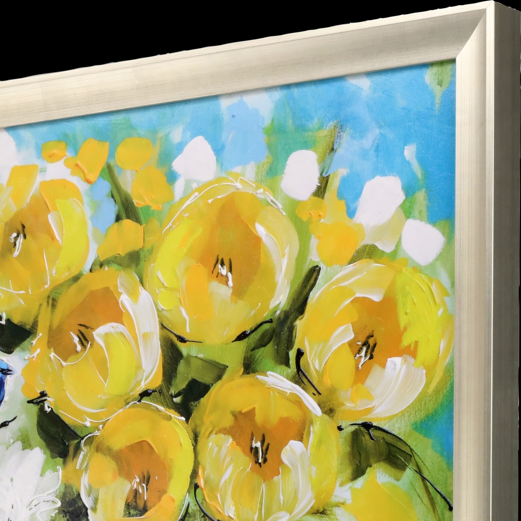 Sunshine Sunny Yellow Framed Artwork - Thumbnail - Image 4