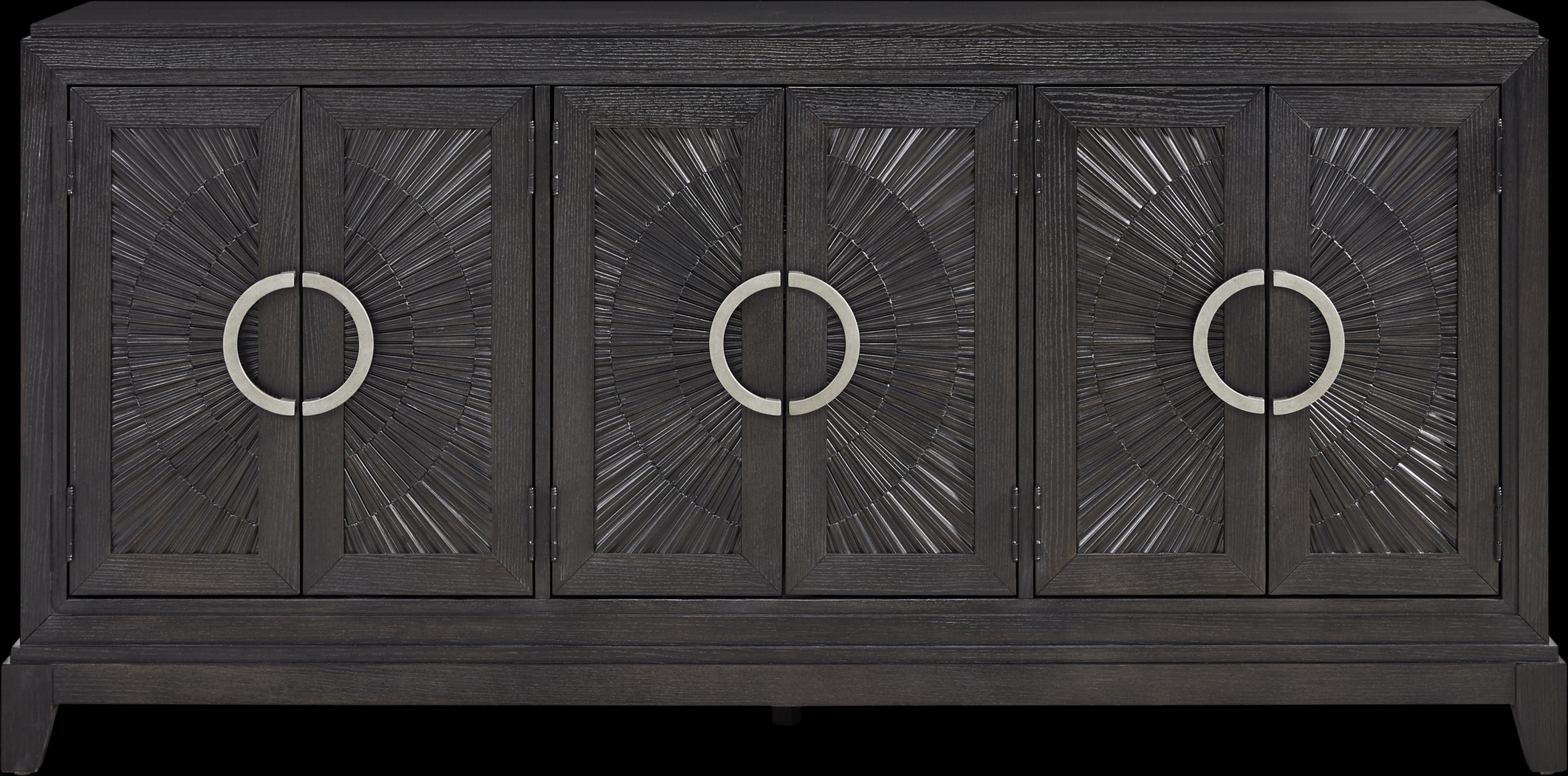 Sunside Way Black 76 in. Console - Thumbnail - Image 1