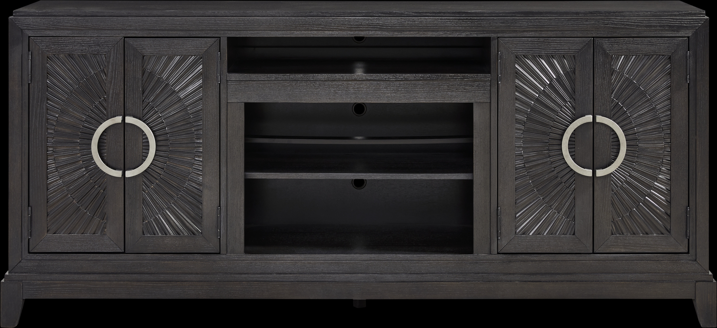 Sunside Way Black 82 in. Console - Thumbnail - Image 1