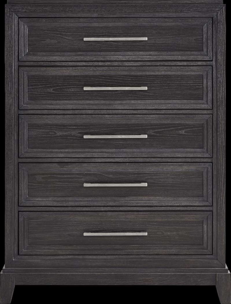 Small Spaces Sunside Way Black 5 Pc King Panel Bedroom - Thumbnail - Image 7