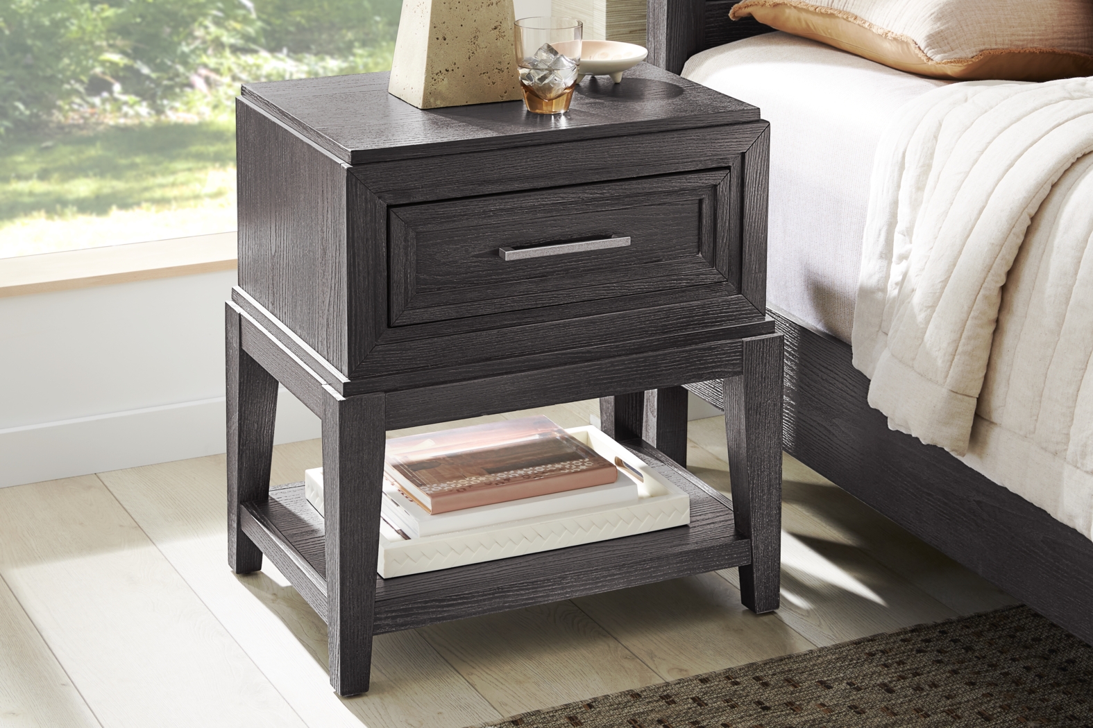 Sunside Way Black Nightstand - Thumbnail - Image 2