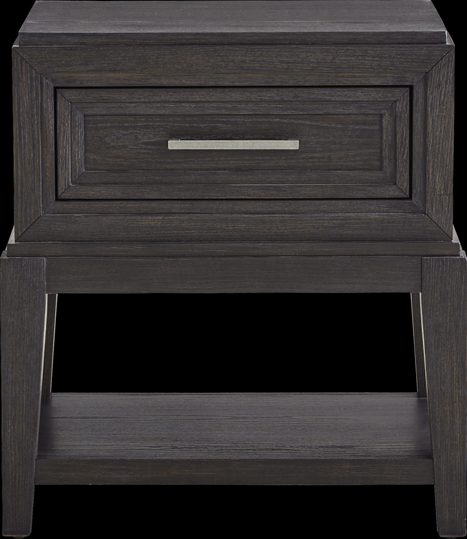 Sunside Way Black Nightstand - Thumbnail - Image 1