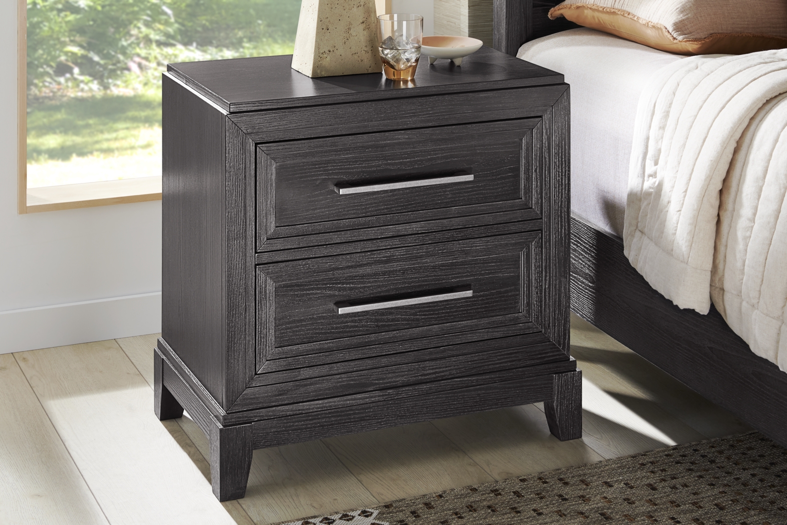 Sunside Way Black Nightstand - Thumbnail - Image 2