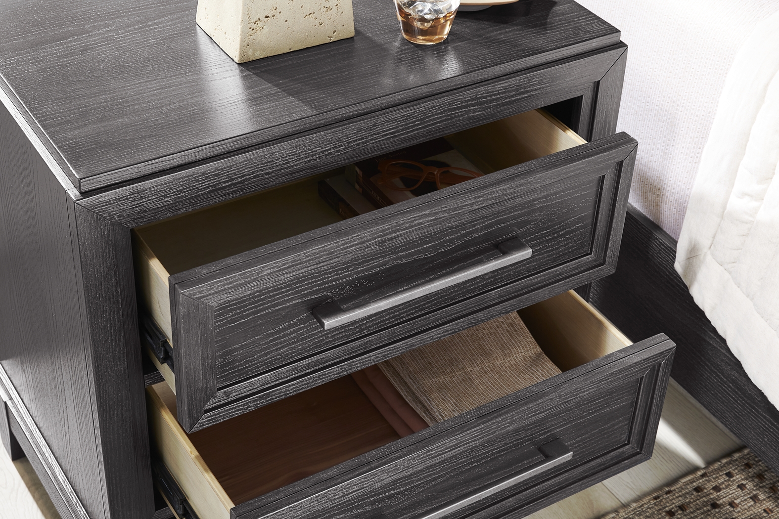Sunside Way Black Nightstand - Thumbnail - Image 3