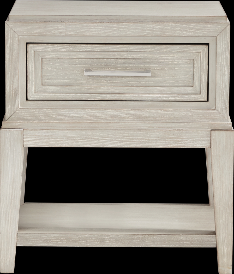 Sunside Way Sand 1 Drawer Nightstand - Thumbnail - Image 1