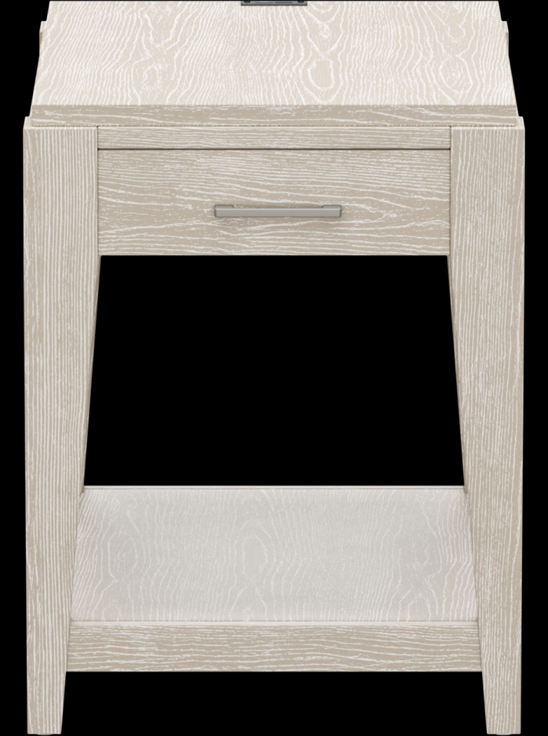 Sunside Way Sand Chairside Table - Thumbnail - Image 2