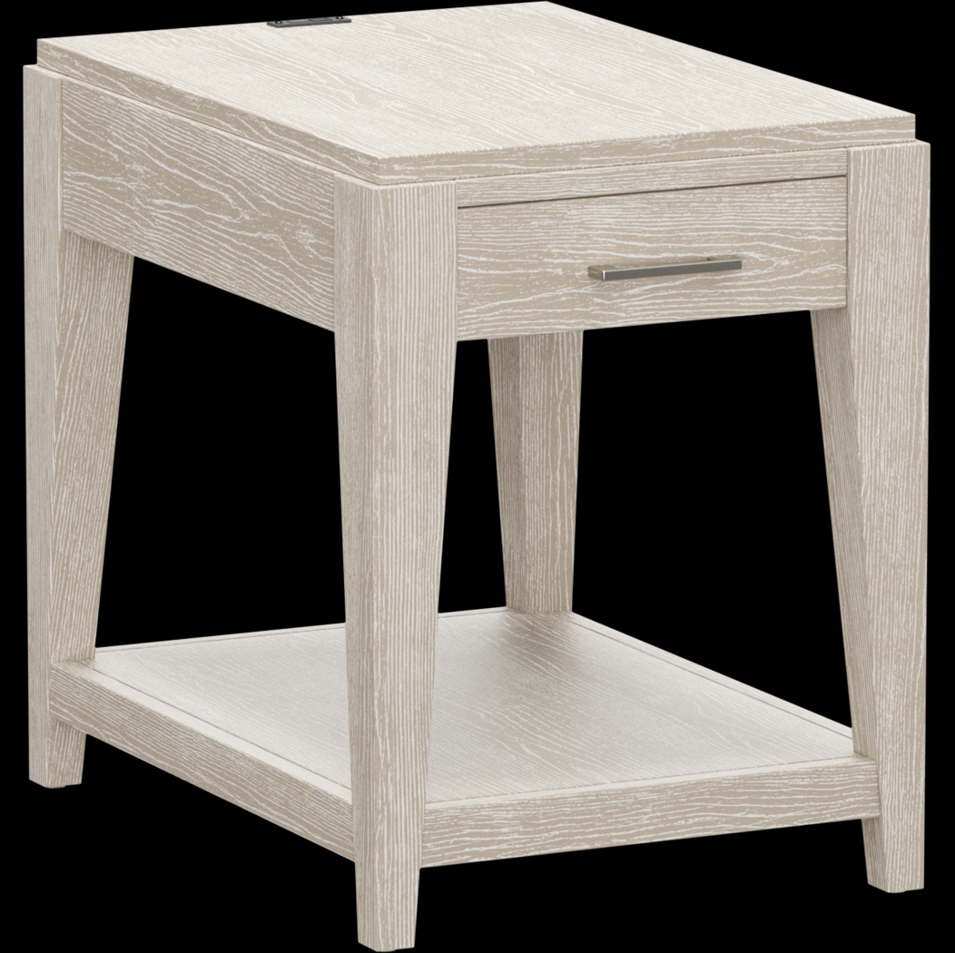Sunside Way Sand Chairside Table - Thumbnail - Image 1