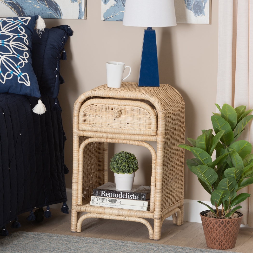 Suntaug Natural Nightstand - Thumbnail - Image 2