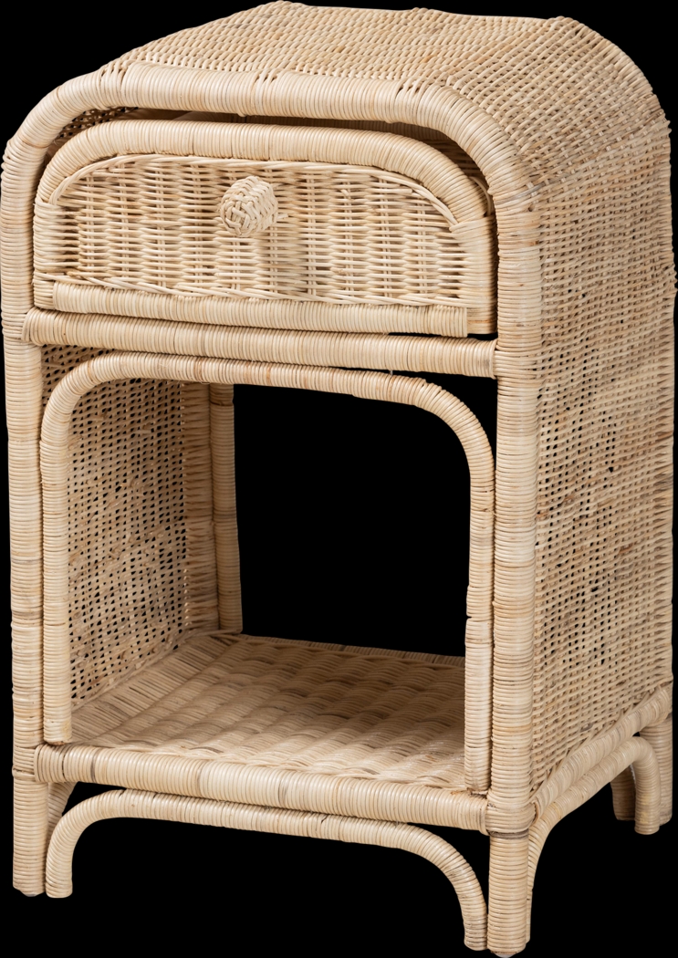 Suntaug Natural Nightstand - Thumbnail - Image 1