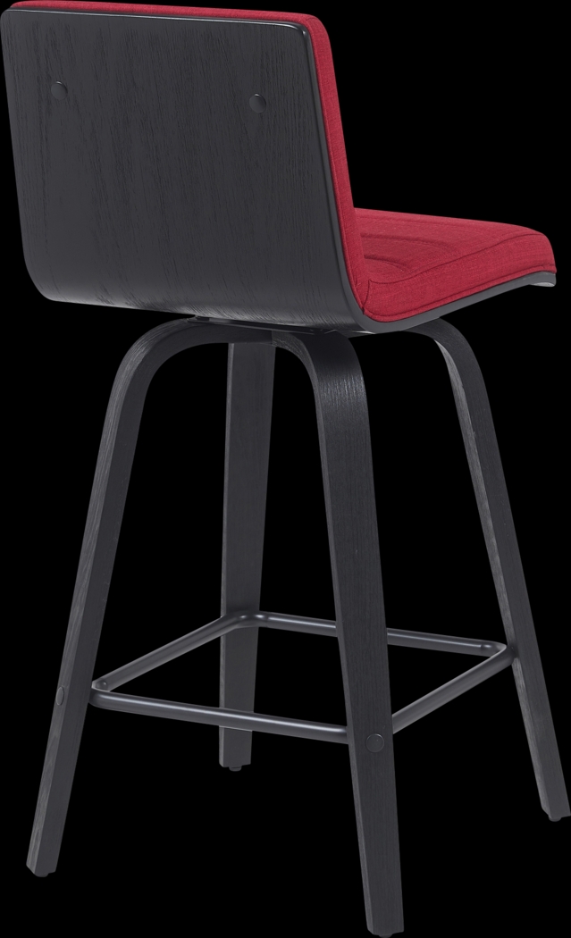 Sunways II Red Counter Height Stool - Thumbnail - Image 7