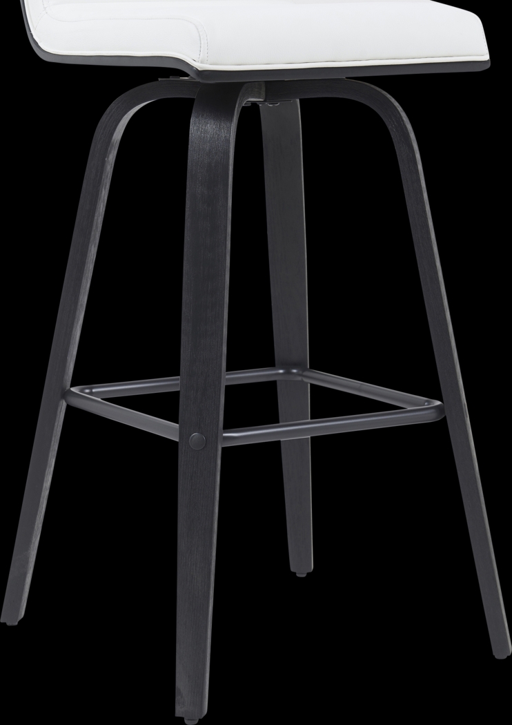 Sunways II White Barstool - Thumbnail - Image 3