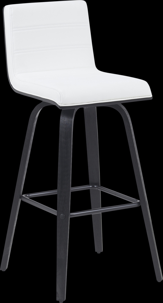 Sunways II White Barstool - Thumbnail - Image 1