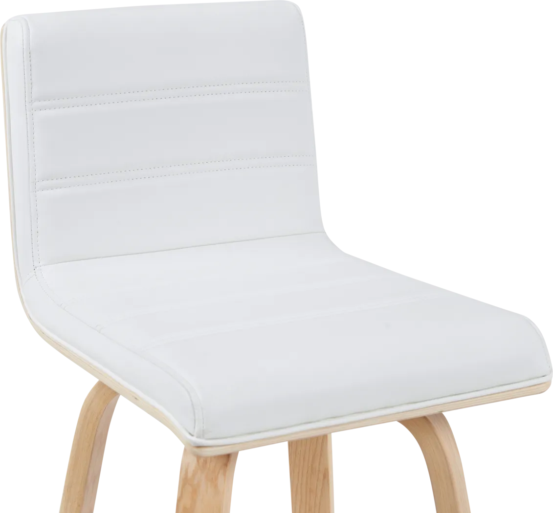 Sunways III White Barstool - Thumbnail - Image 3