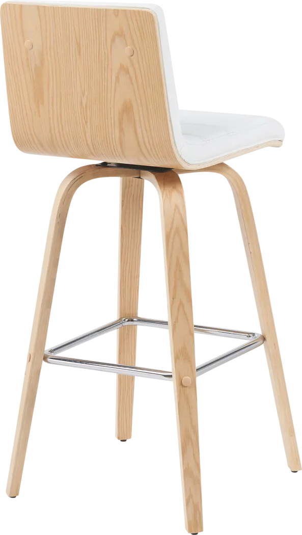 Sunways III White Barstool - Thumbnail - Image 4