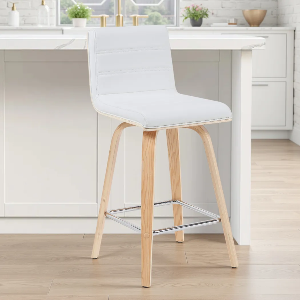 Sunways III White Counter Height Stool - Thumbnail - Image 2