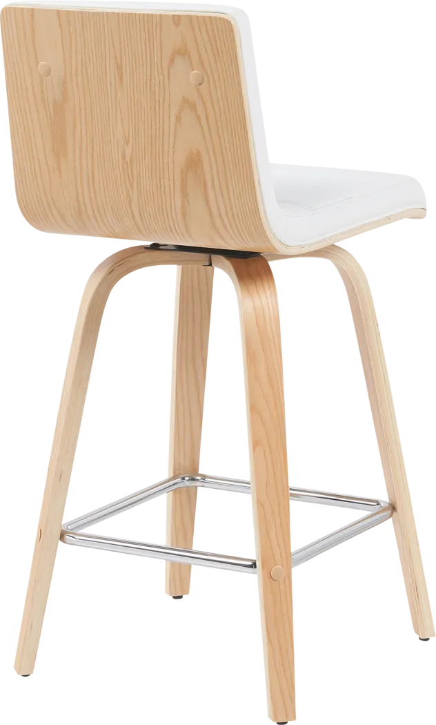 Sunways III White Counter Height Stool - Thumbnail - Image 6