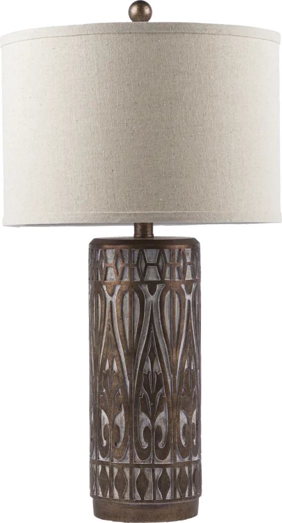Sunwood Gate Brown Lamp - Thumbnail - Image 1