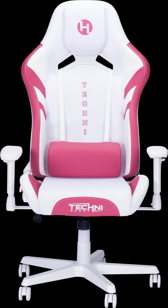Suolin Pink/White Gaming Chair - Thumbnail - Image 5
