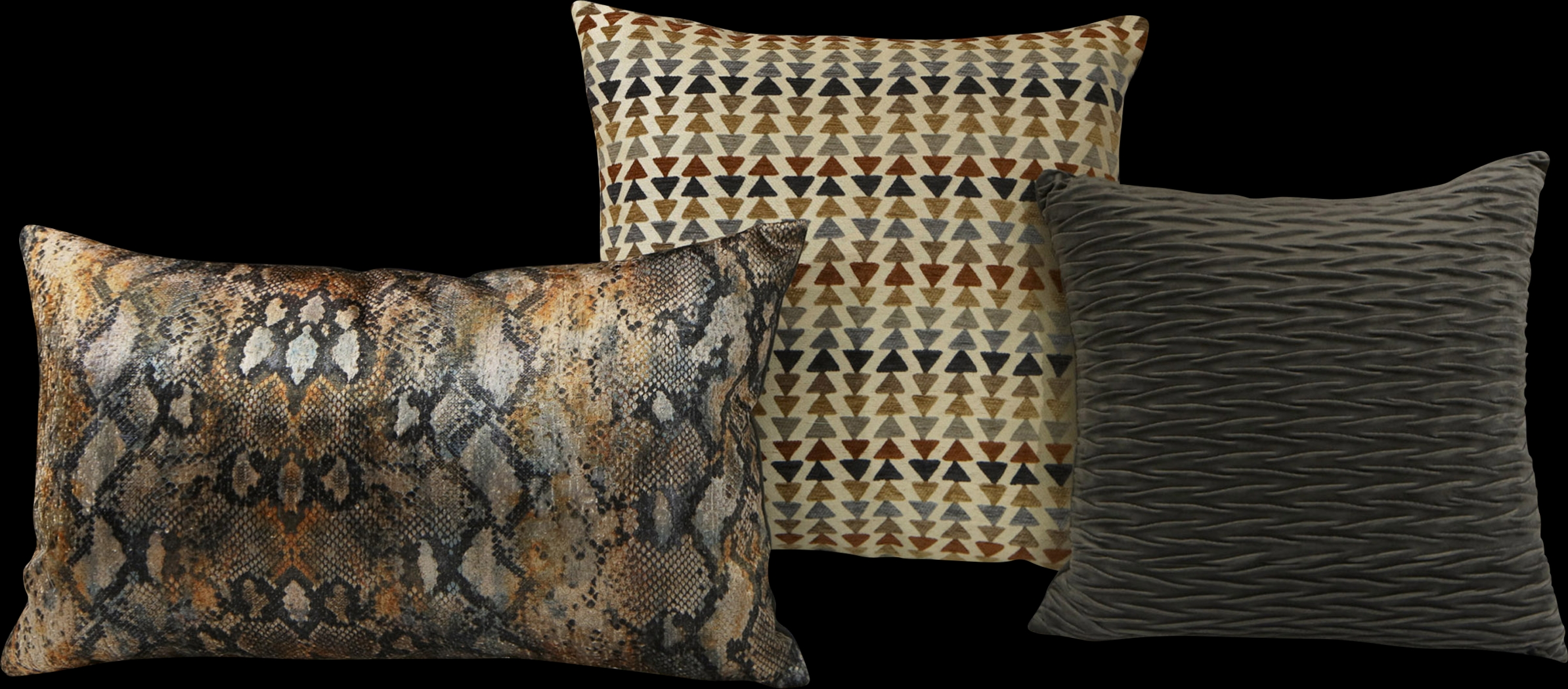 Surhyne Multi 3 Pc Throw Pillow Set - Thumbnail - Image 1