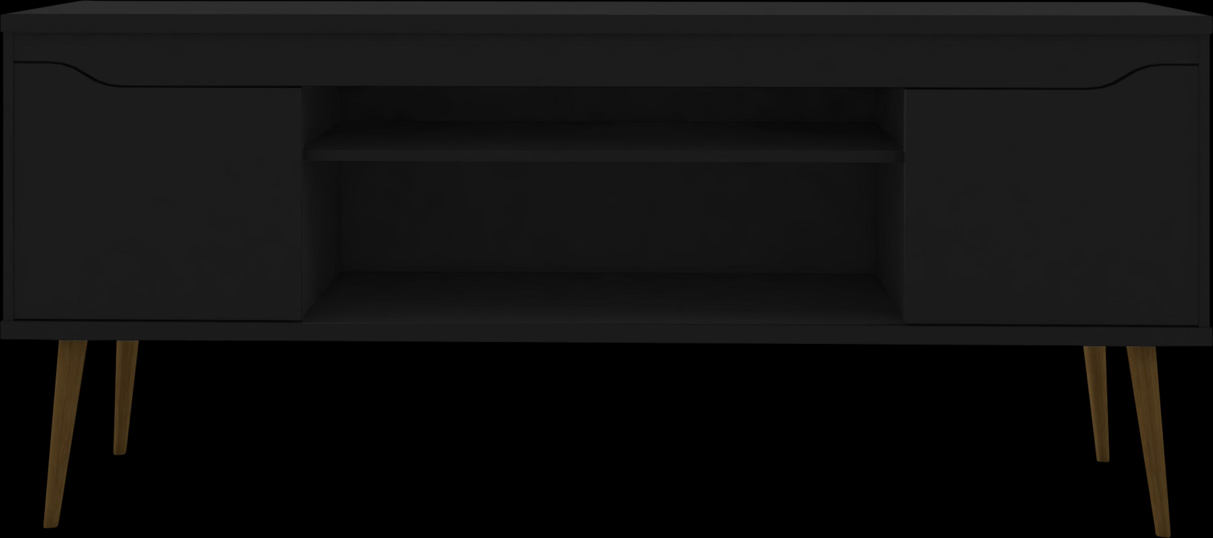 Surlin Black 63 in. Console - Thumbnail - Image 7