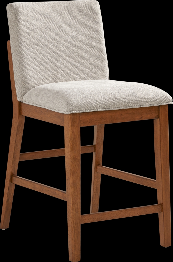 Surrey Ellis Brown 5 Pc Counter Height Dining Room with Upholstered Chairs - Thumbnail - Image 3