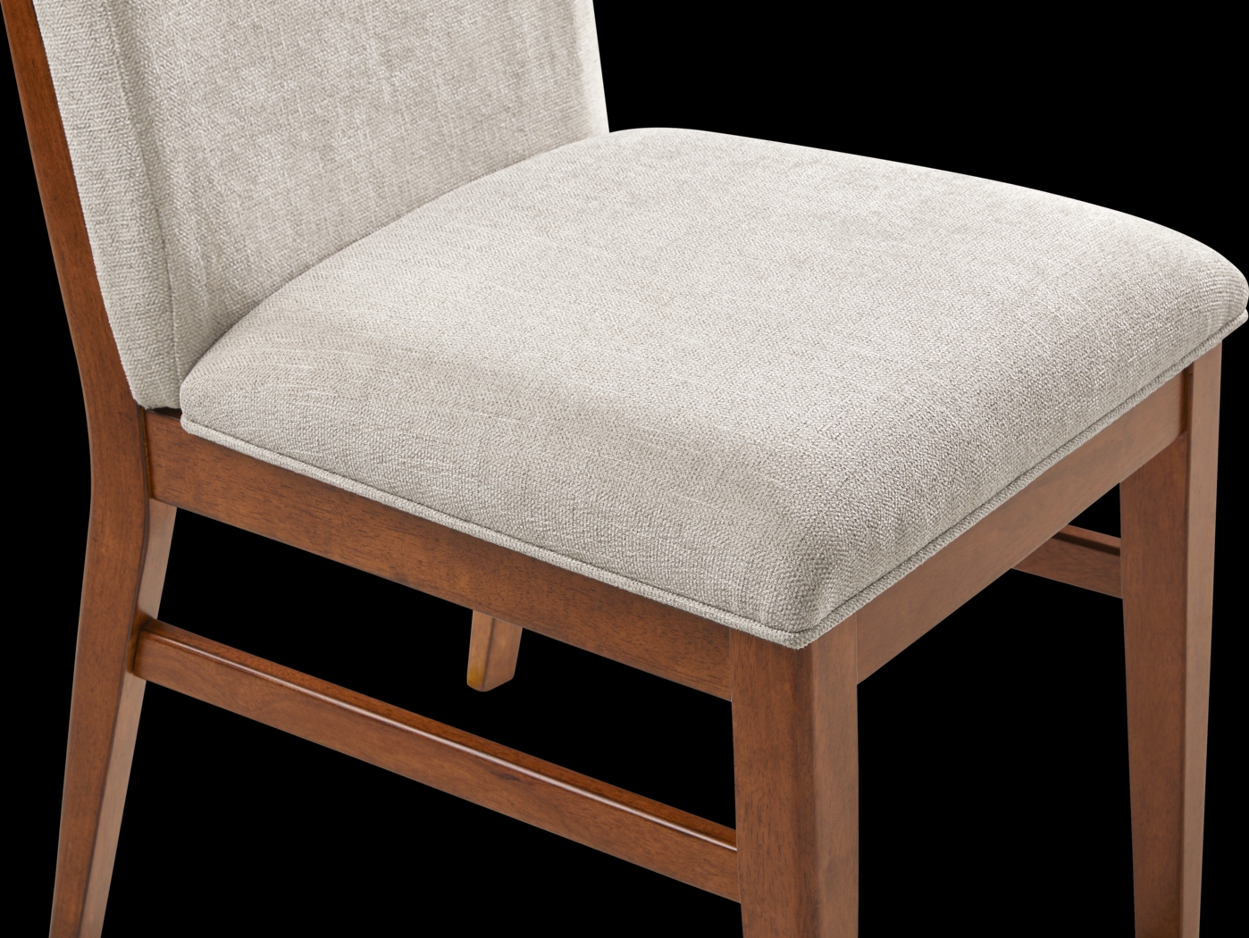 Surrey Ellis Brown 5 Pc Dining Room with Upholstered Chairs - Thumbnail - Image 6