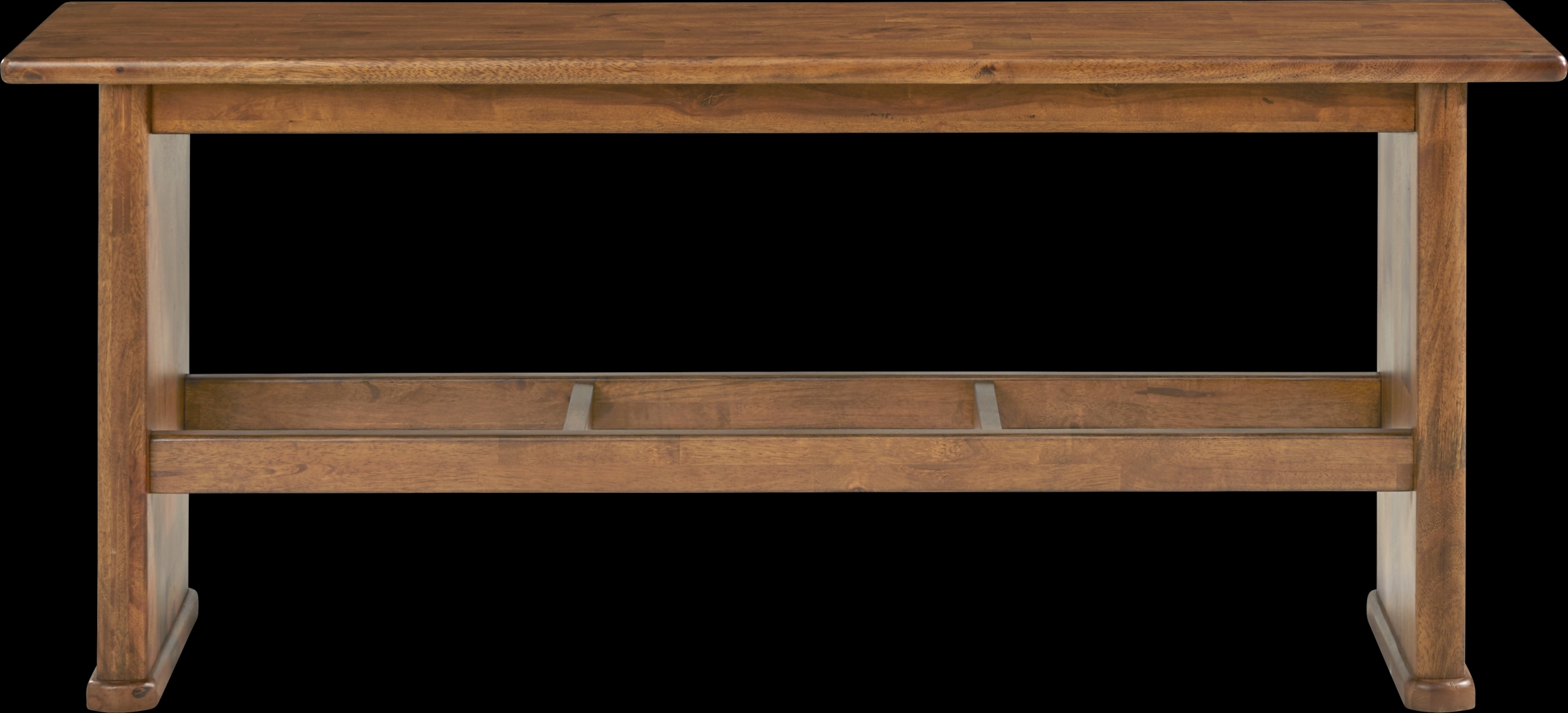 Surrey Ellis Brown 6 Pc Counter Height Dining Room with Panel Back Chairs and Bench - Thumbnail - Image 4