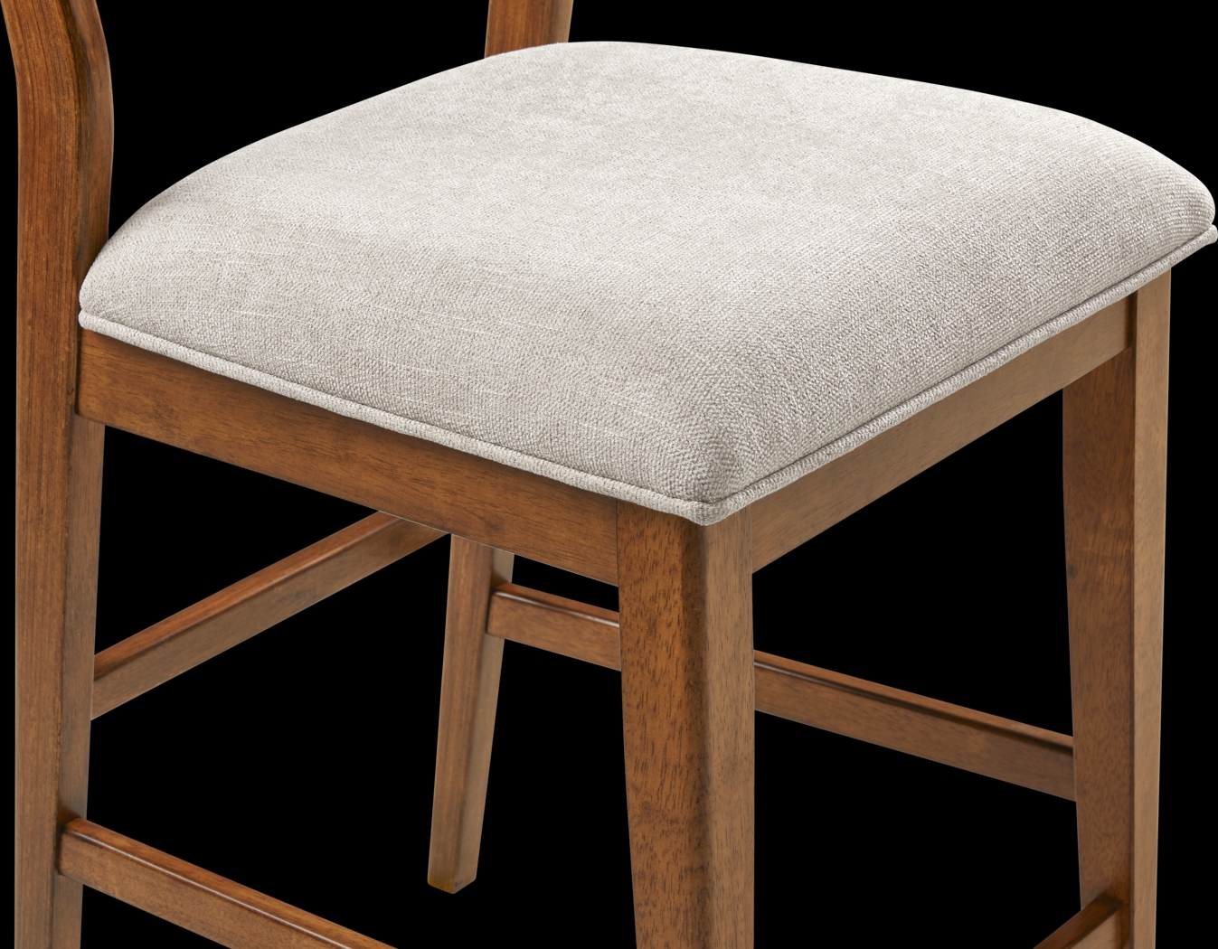 Surrey Ellis Brown 6 Pc Counter Height Dining Room with Panel Back Chairs and Bench - Thumbnail - Image 7