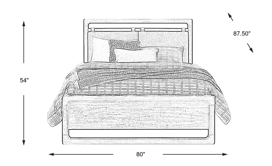 Dimension Image. Please refer to the Dimension Tab on this page for dimension details.