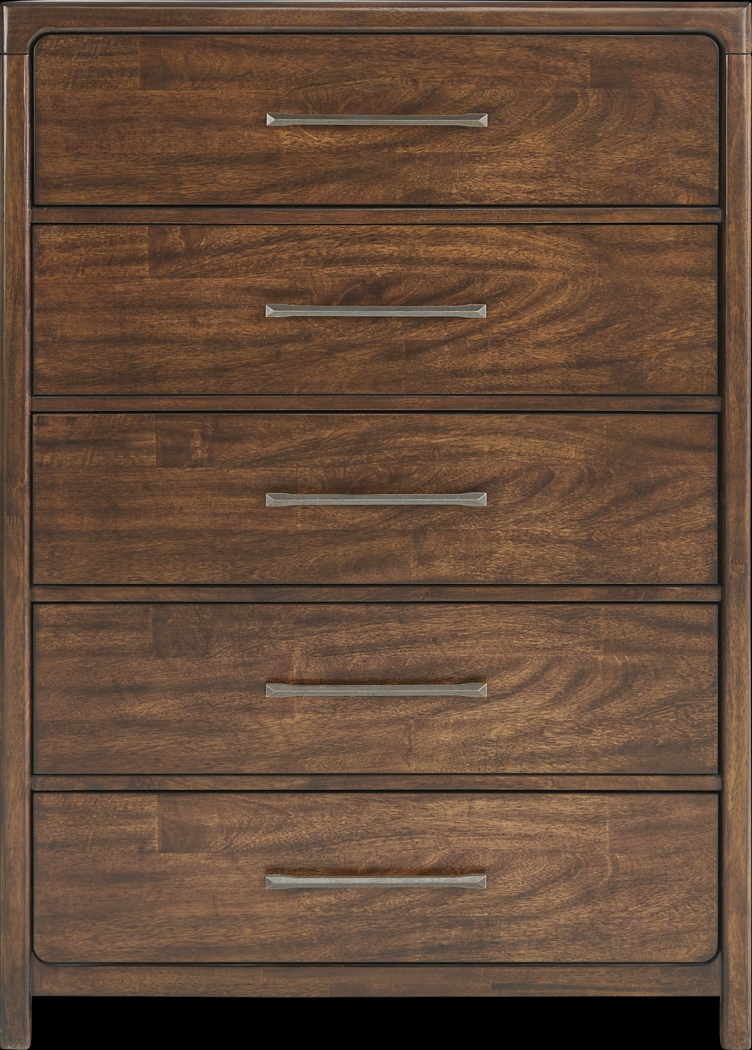 Surrey Ellis Caramel 5 Pc King Upholstered Bedroom - Thumbnail - Image 7