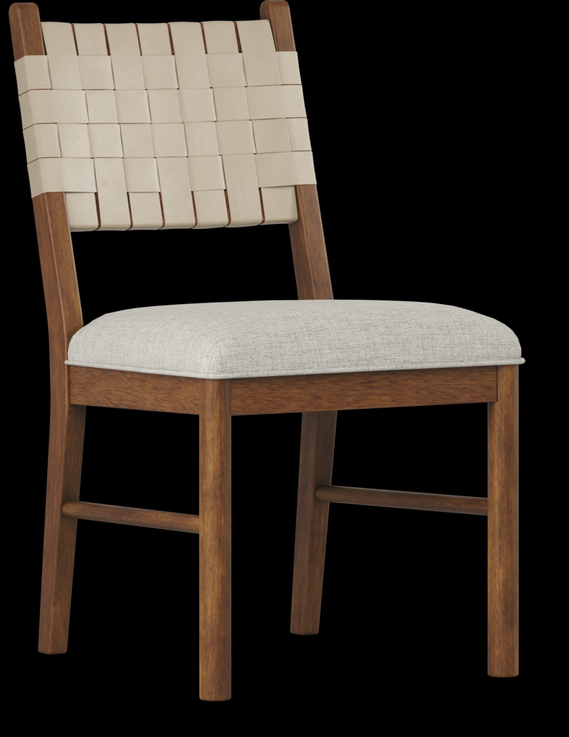 Surrey Ellis Brown Strap Back Chair - Thumbnail - Image 1