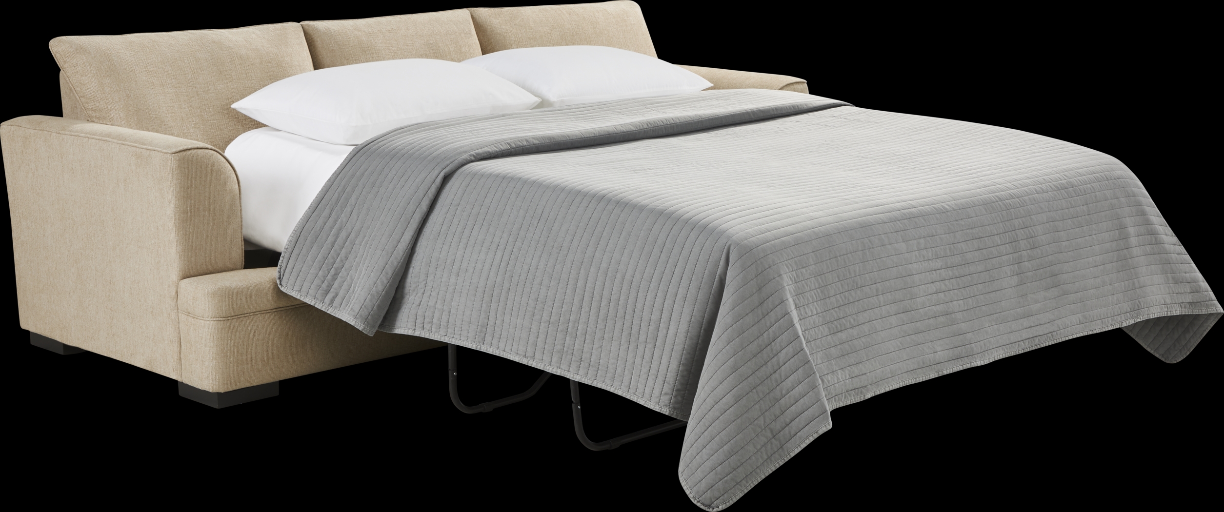 Surrey Hills Beige Sleeper Sofa - Thumbnail - Image 2