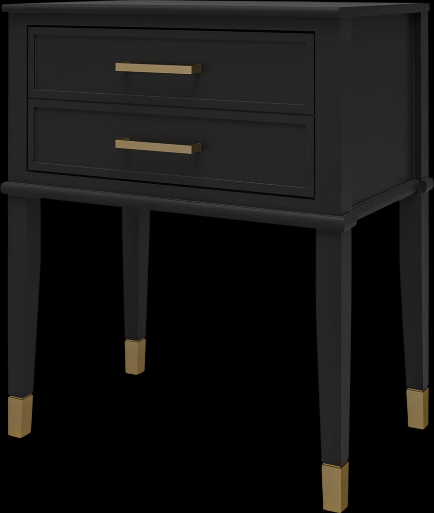 Surrhyne Black End Table - Thumbnail - Image 5