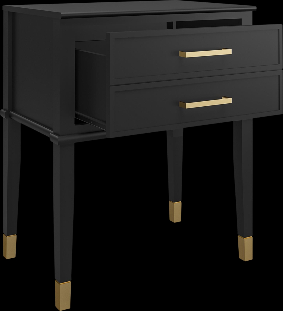 Surrhyne Black End Table - Thumbnail - Image 6