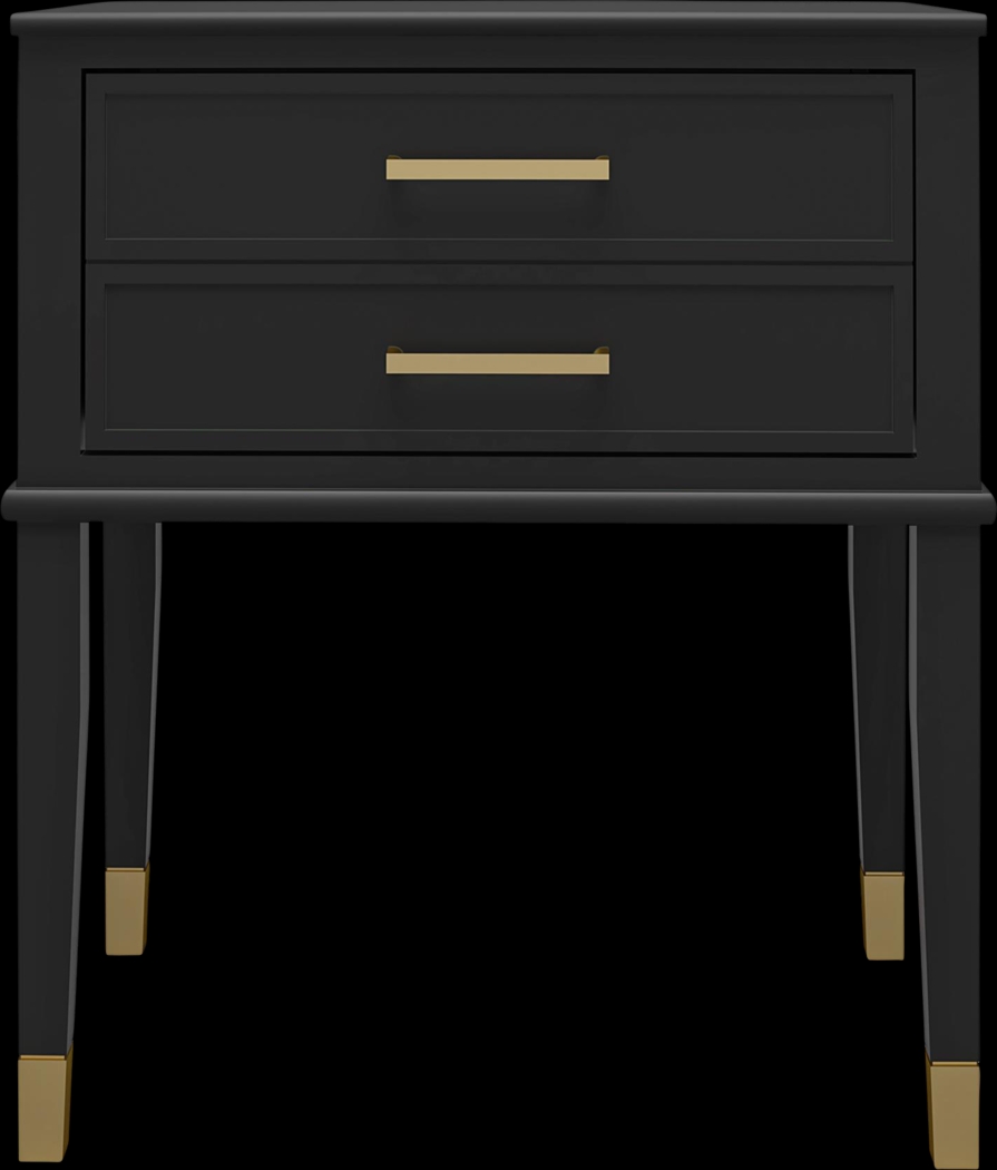Surrhyne Black End Table - Thumbnail - Image 7