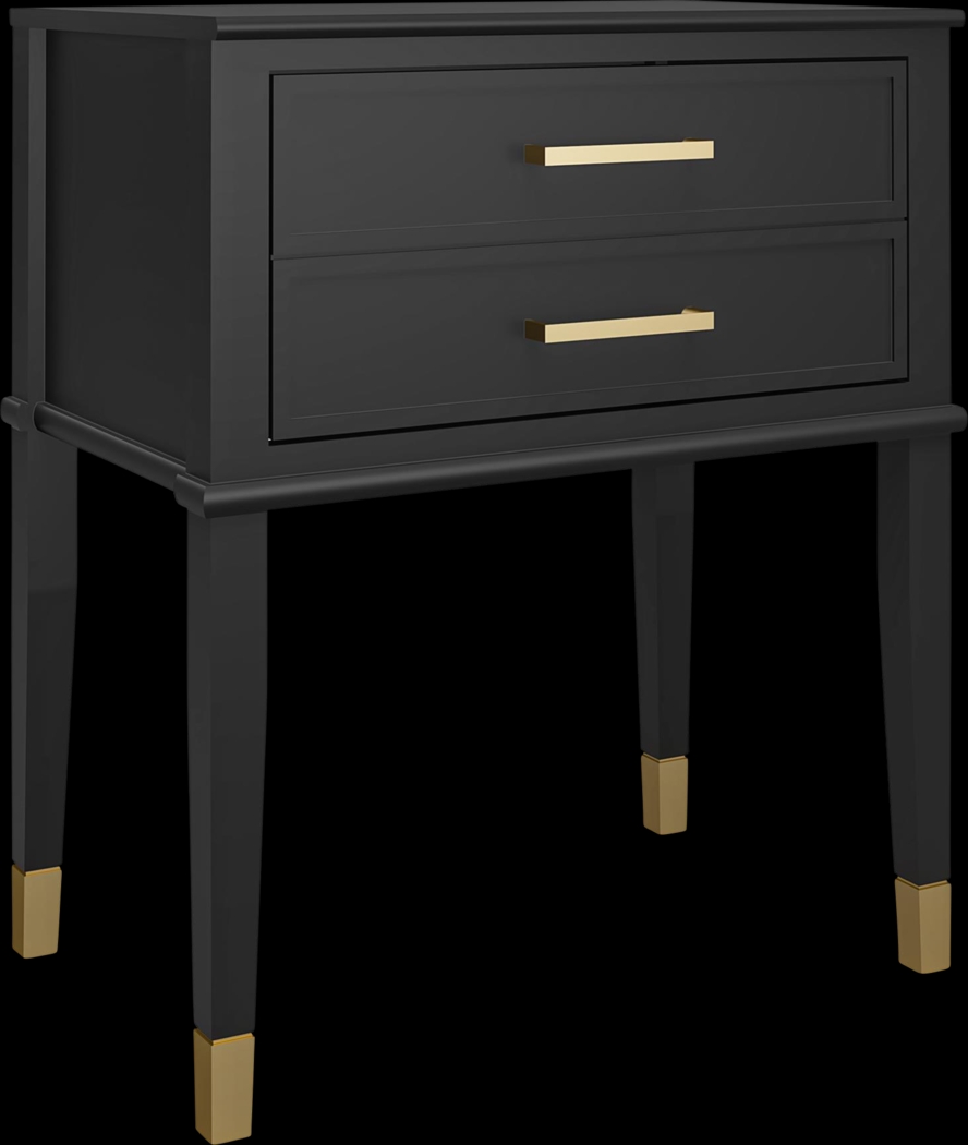 Surrhyne Black End Table - Thumbnail - Image 1
