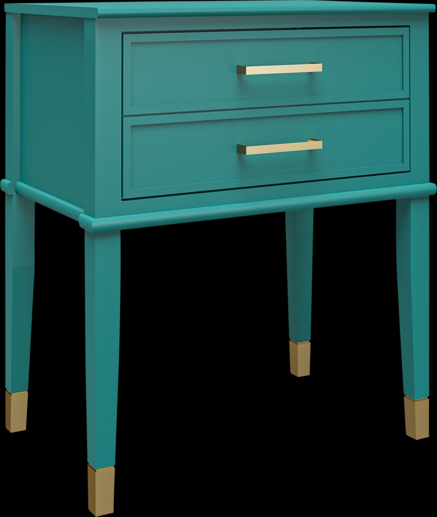 Surrhyne Emerald End Table - Thumbnail - Image 1