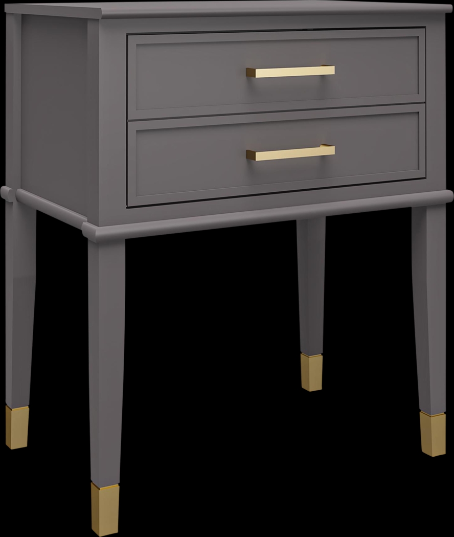 Surrhyne Gray End Table - Thumbnail - Image 1