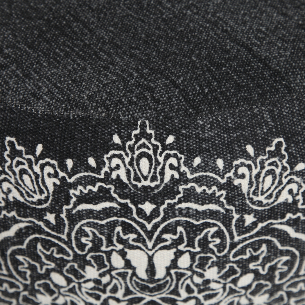 Susara Black/White Pouf - Thumbnail - Image 6