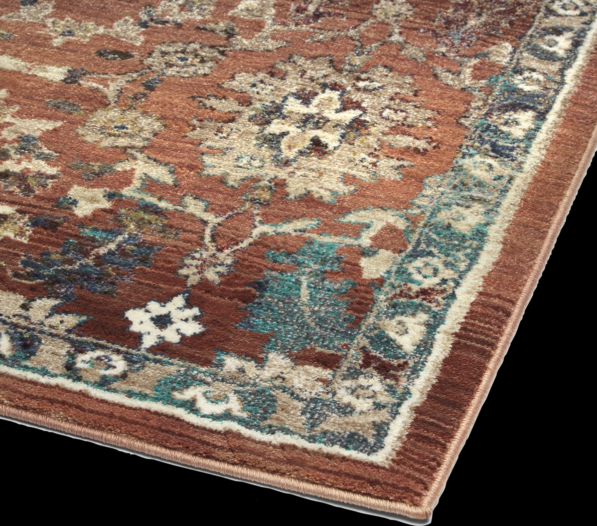 Susdare Red/Multi 7'10 x 10'1 Rug - Thumbnail - Image 3