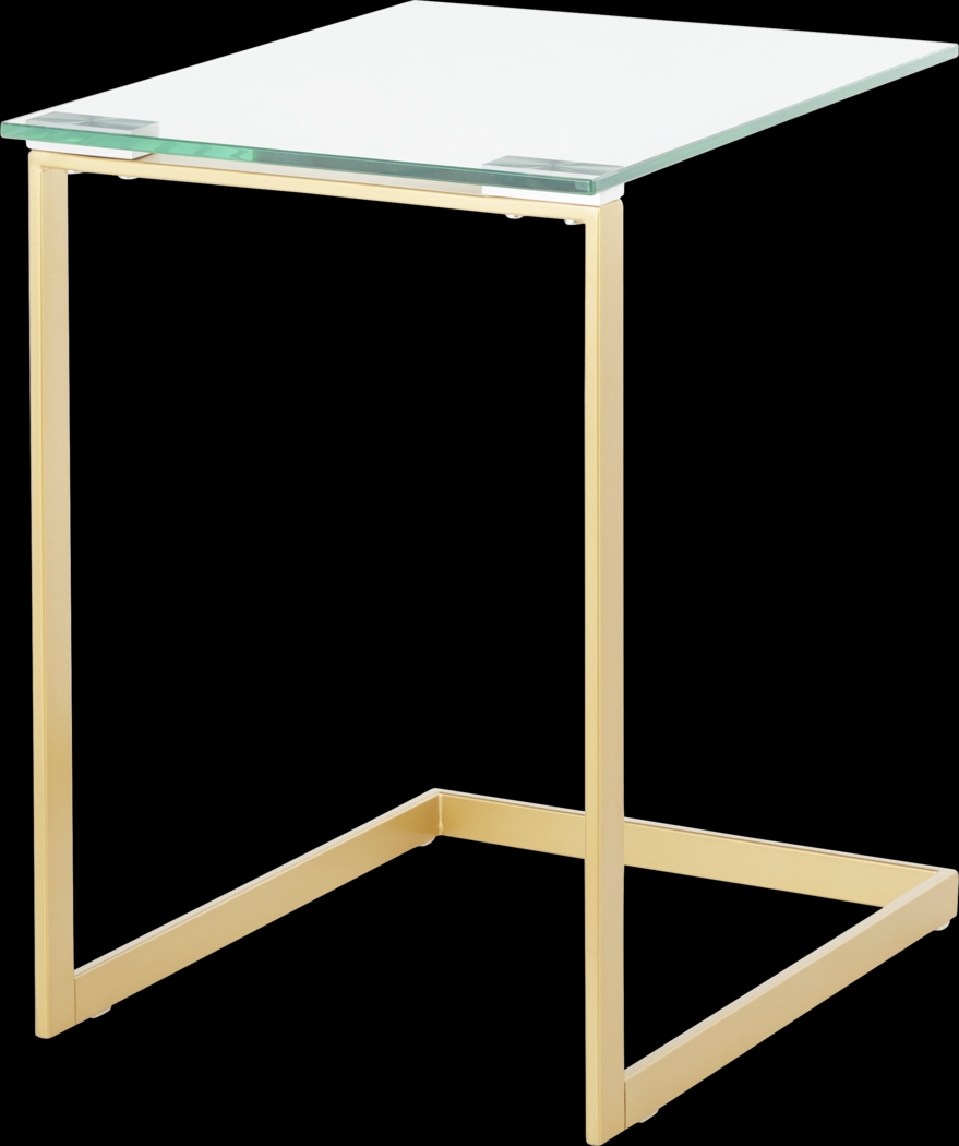 Susitina Gold Accent Table - Thumbnail - Image 3