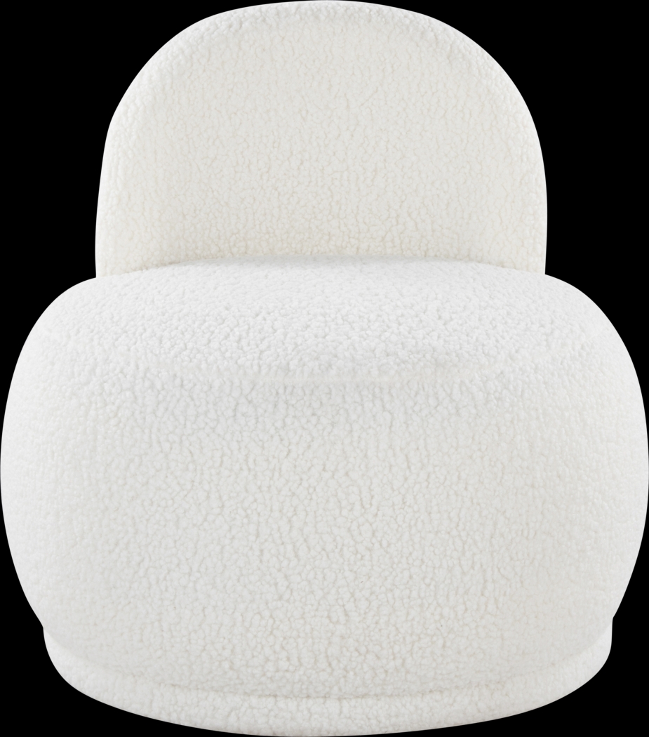 Suska White Accent Chair - Thumbnail - Image 5