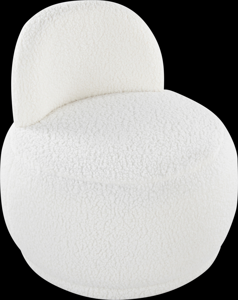 Suska White Accent Chair - Thumbnail - Image 8