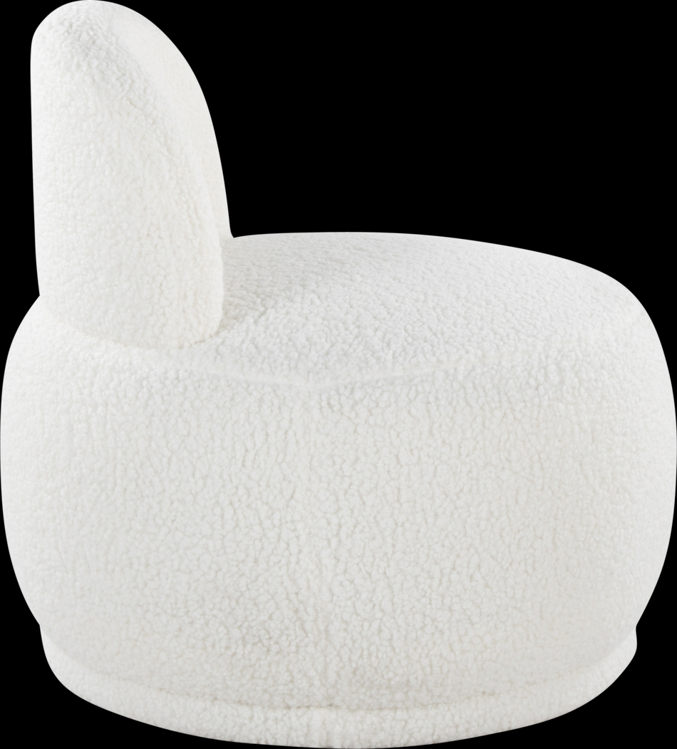 Suska White Accent Chair - Thumbnail - Image 9