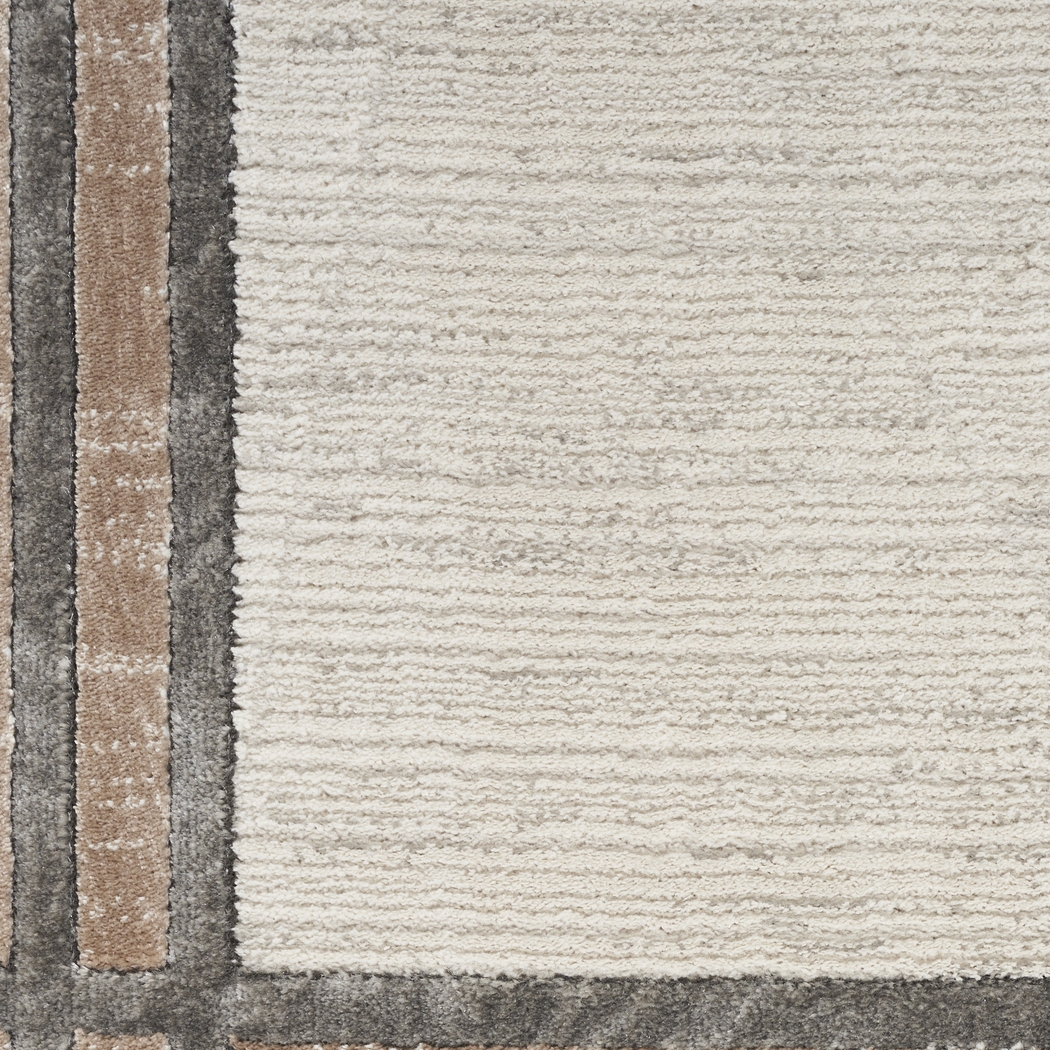 Susson Ivory/Silver 5'3 x 7'3 Rug - Thumbnail - Image 4