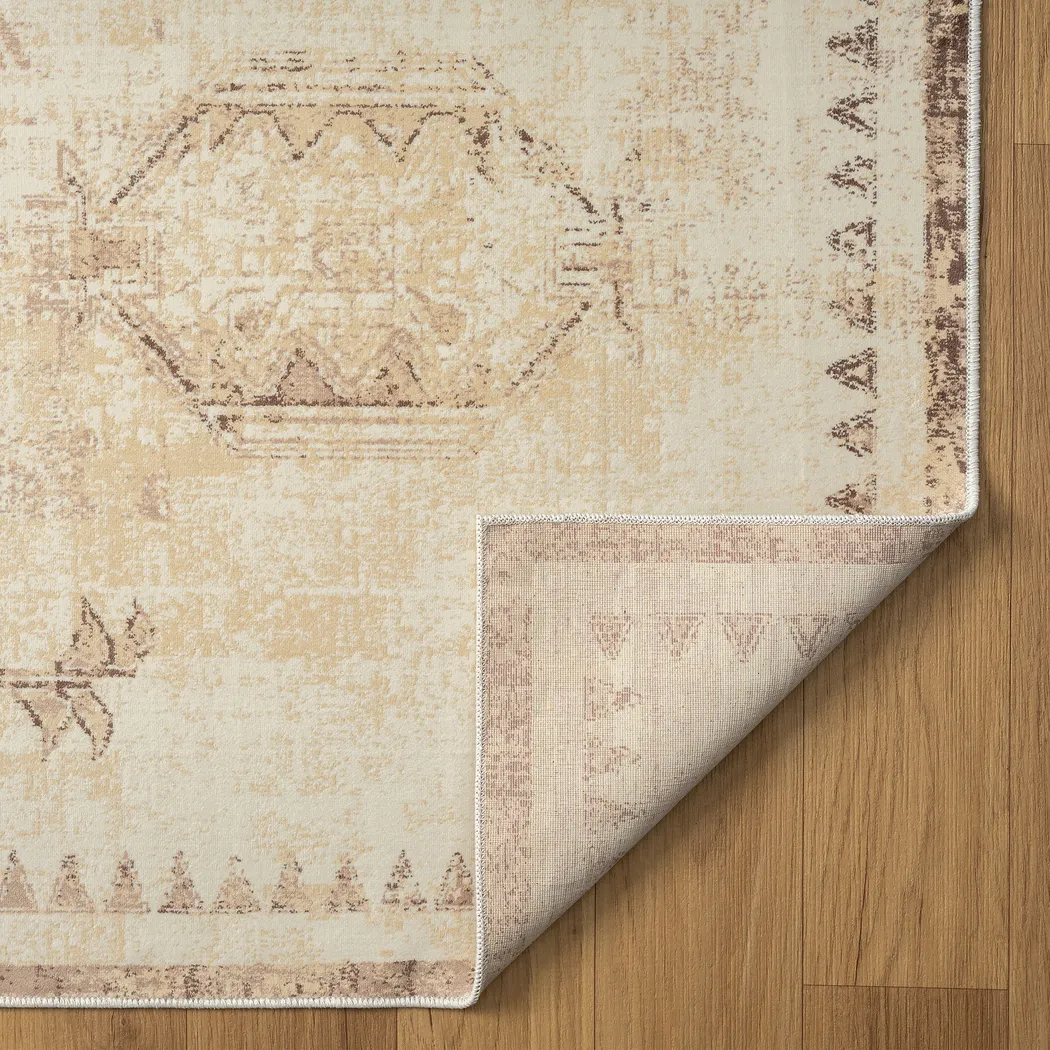 Sutay Beige 7'10 x 9'10 Rug - Thumbnail - Image 8