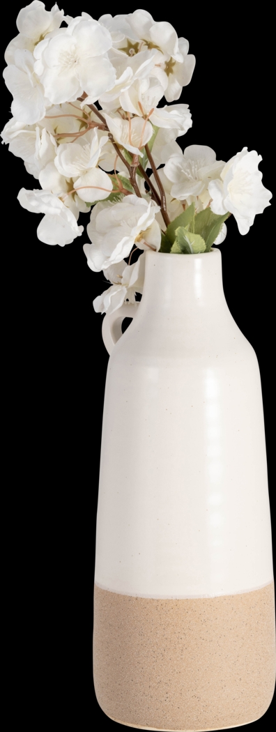 Suteki White 12 in. Vase - Thumbnail - Image 5