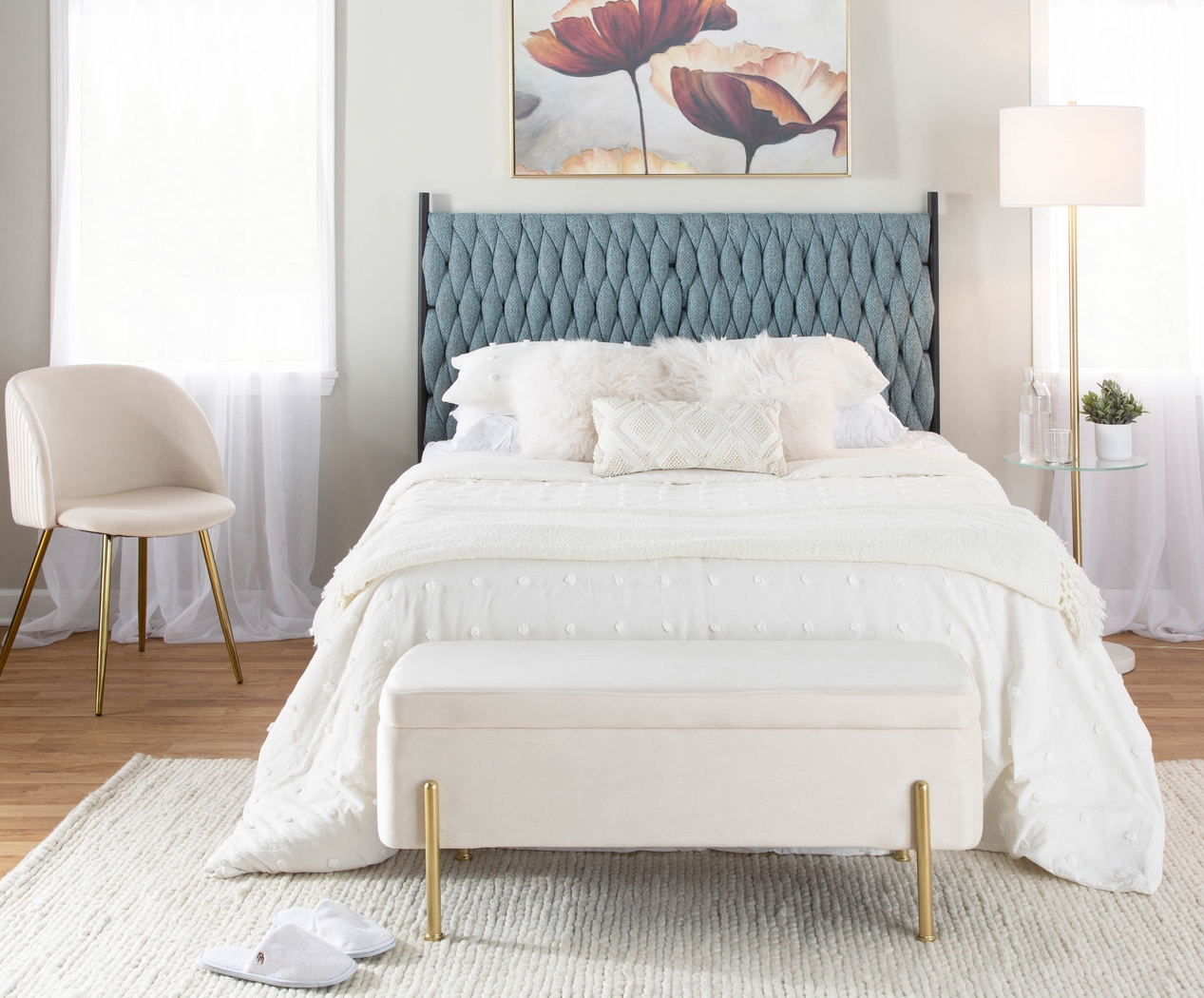 Sutlive I White Dining Chair Set of 2 - Thumbnail - Image 8