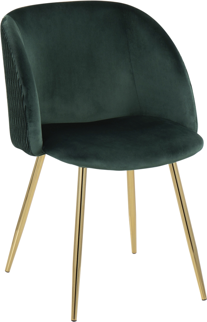 Sutlive II Emerald Green Dining Chair Set of 2 - Thumbnail - Image 2