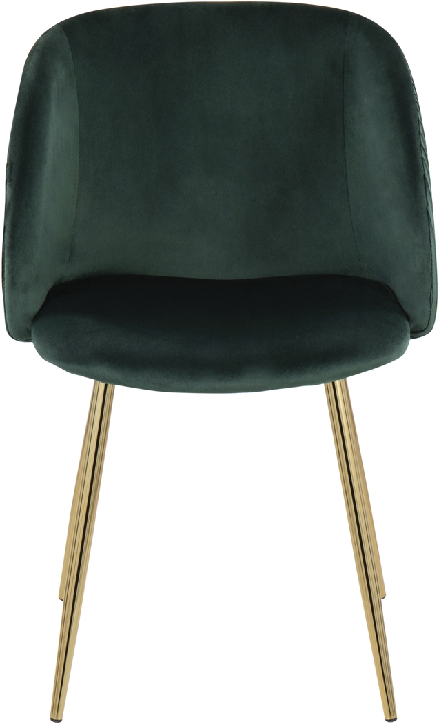 Sutlive II Emerald Green Dining Chair Set of 2 - Thumbnail - Image 6